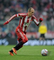 Fussball 1. Bundesliga  Saison 2010/2011: Arjen Robben (FC Bayern Muenchen)