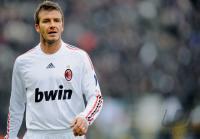 FUSSBALL SERIE A:  BECKHAM  (AC Mailand)