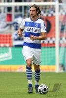 Fussball 2. Bundesliga: MSV, BLANK Einzelaktion