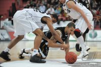 Basketball  1. Bundesliga  10/11  Walter Tigers Tuebingen - Mitteldeutschen Basketball Club