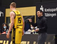Basketball 2. Bundesliga 2020/2021: Tigers Tuebingen - Tigers Tuebingen - Gladiators Trier
