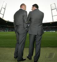 Fussball UEFA Pokal: Werder Bremen - Espanyol Barcelona