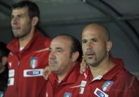 Fussball International  U 20 Laenderspiel:  Trainer Luigi Di Biagio (Italien)