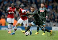FUSSBALL  CHL  Saison 2013/2014: Arsenal London - SSC Neapel