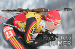 Biathlon WM - Wilhelm in der Abfahrt