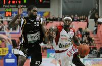 1. Basketball Bundesliga  09/10 Walter Tigers Tuebingen  -LTI Giessen 46ers