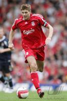 Fussball Barclays Premiership: Liverpool, GERRARD Einzelaktion