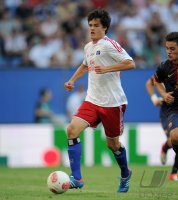 Fussball 1. Bundesliga, Saison 2012/2013: Testspiel Hamburger SV - FC Barcelona