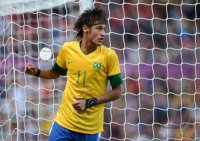 FUSSBALL Olympia 2012 Maenner: Brasilien - Weissrussland