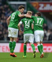 Fussball, 1. Bundesliga  Saison 2013/2014: SV Werder Bremen - VfB Stuttgart