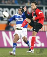 Fussball 1. Bundesliga: Duisburg - Frankfurt
