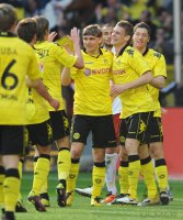 Fussball: 1. Bundesliga Saison 2010/2011: Borussia Dortmund - SC Freiburg