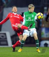 FUSSBALL, 1. BUNDESLIGA, 19. Spieltag: Bremen - Bayern