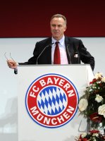 Fussball 1. Bundesliga : Vorstandsvorsitzender Karl Heinz Rummenigge (FC Bayern Muenchen)