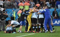 FUSSBALL WM 2014, HALBFINALE: Niederlande - Argentinien