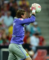 Fussball 1. Bundesliga, Supercup: FC Bayern Muenchen - Borussia Dortmund