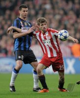 Fussball CHL  Saison 2010/2011: FC Bayern Muenchen - Inter Mailand