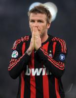 FUSSBALL SERIE A:  BECKHAM  (AC Mailand)