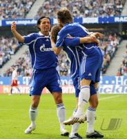 Fussball 1. Bundesliga: Hamburg - Schalke