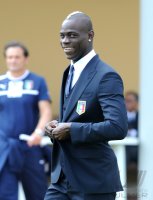 FUSSBALL INTERNATIONAL: Mario Balotelli (Italien)