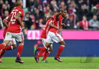 Fussball 1. Bundesliga Saison 16/17: FC Bayern Muenchen - Borussia Moenchengladbach