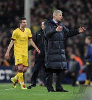 Fussball CHL  Saison 2010/2011:  Trainer Arsene Wenger (Arsenal)