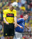 Fussball Bundesliga: Borussia Dortmund - Schalke 04, Zweikampf