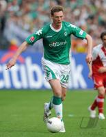 Fussball 1. Bundesliga: Bremen, BOROWSKI Einzelaktion