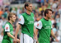 FUSSBALL, 1. BUNDESLIGA: Bremen - Frankfurt