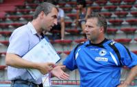 Fussball DFB Pokal:  SpVgg Unterhaching - Arminia Bielefeld