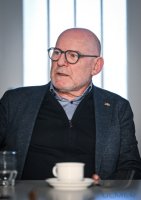 Buendnis 90 / Die Gruenen, Wahlkampf Landtagswahl Baden - Wuerttemberg, Verkehrsminister Winfried Hermann