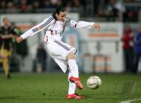 Fussball 1. Bundesliga: Bayern, PIZARRO Einzelaktion