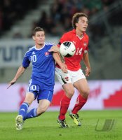 Fussball International  Testspiel:  Oesterreich - Slowakei
