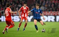 Fussball  Achtelfinal Rueckspiel CHL 25/26: FC Bayern Muenchen - Atalanta Bergamo