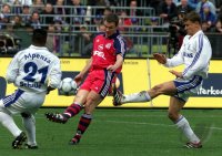 Fussball  1. Bundesliga  2000/2001: FC Bayern Muenchen - FC Schalke 04