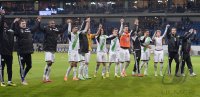 Fussball DFB Pokal Viertelfinale 13/14: SCHLUSSJUBEL VfL Wolfsburg