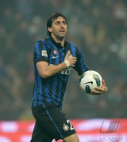 FUSSBALL International SERIE A 2011/2012:  JUBEL Diego Milito (Inter Mailand)