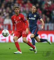Fussball CHL 15/16 Halbfinale: FC Bayern Muenchen - Atletico Madrid