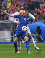 Fussball Europameisterschaft Achtelfinale 2016: Italien - Spanien