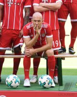 Fussball 1. Bundesliga 2017/2017: Fototermin beim FC Bayern Muenchen