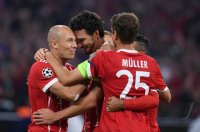 Fussball CHL 17/18 Gruppenphase: FC Bayern Muenchen - Celtic Glasgow