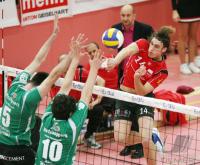 Volleyball 1. Bundesliga TV Rottenburg - Netzhoppers Koenigs Wustershausen