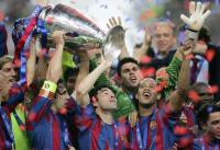 Fussball International: Champions League Finale, Jubel Barcelona