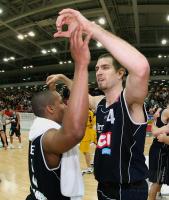 Basketball 1. Bundesliga Walter Tigers Tuebingen  - Bamberg