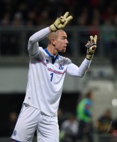 Fussball EM 2016 Quali: Torwart Hannes Halldorsson (Island)
