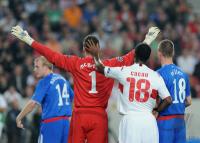 FUSSBALL  International CHL 09/10  VfB Stuttgart - Glasgow Rangers