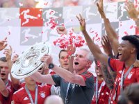 Fussball 1. Bundesliga Saison 17/18: Meister FC Bayern Muenchen