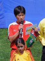 Fussball Frauen FIFA U 20  WM  2008  Say No To Racism - FIFA Antirassismus Kampagne 