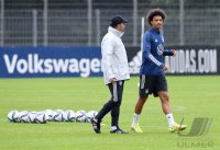 Fussball Training Deutsche Nationalmannschaft in Stuttgart: Bundestrainer Flick (Deutschland)