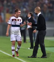 Fussball CHL  Saison 2014/2015: AS Rom - FC Bayern Muenchen